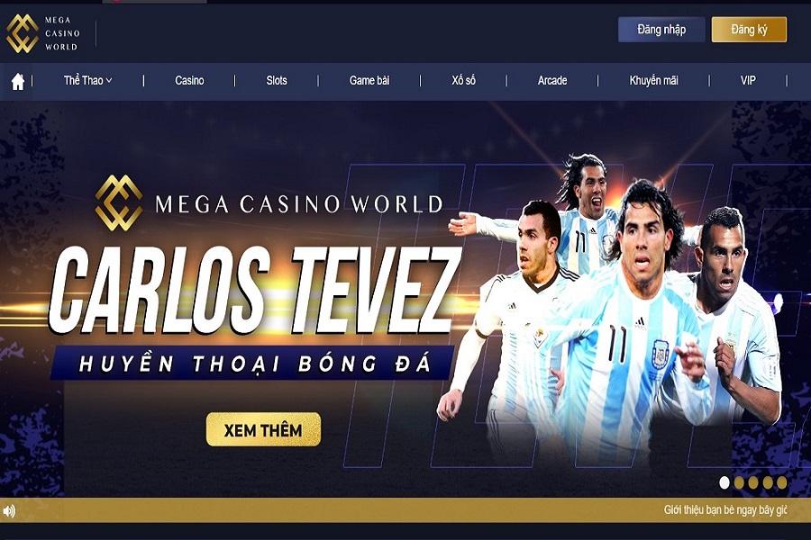 Đặc điểm của trang Mega Casino